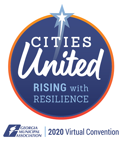 Georgia Municipal Association 2020 Virtual Convention Logo