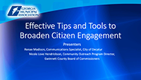 Citizen Engagement Cover Image